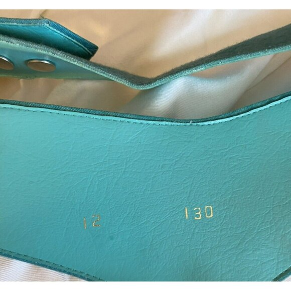 Vintage Cheyenne Outfitters Maxi Dress 12 White Turquoise Concho Southwestern - Picture 11 of 11